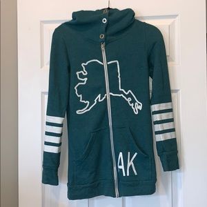 Alaska zip up sweatshirt